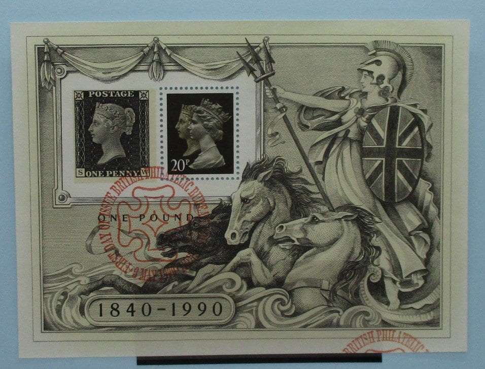 Great Britain Stamps, 1990, MS1501, Used image 0