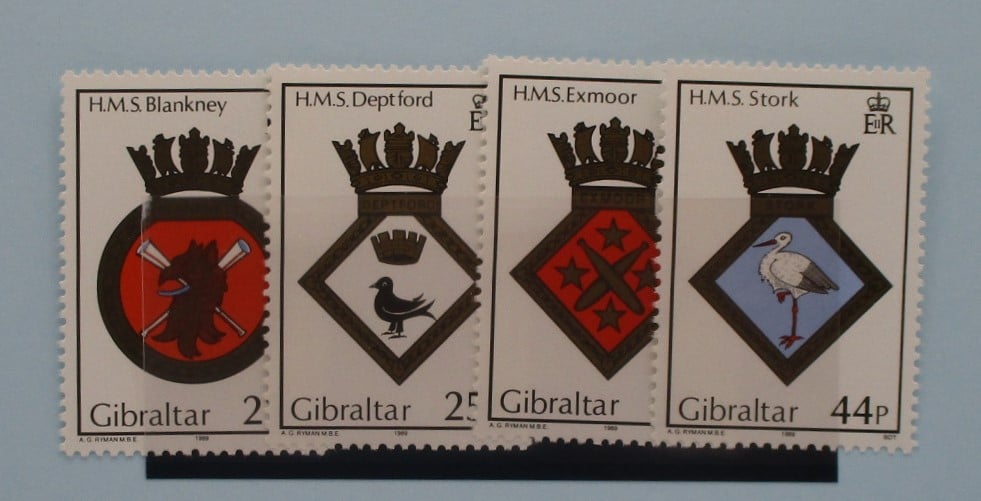 Gibraltar Stamps, 1989, SG616-619, Mint image 0