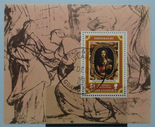 Turks and Caicos Islands Stamps, 1977, MS488, Used image 0