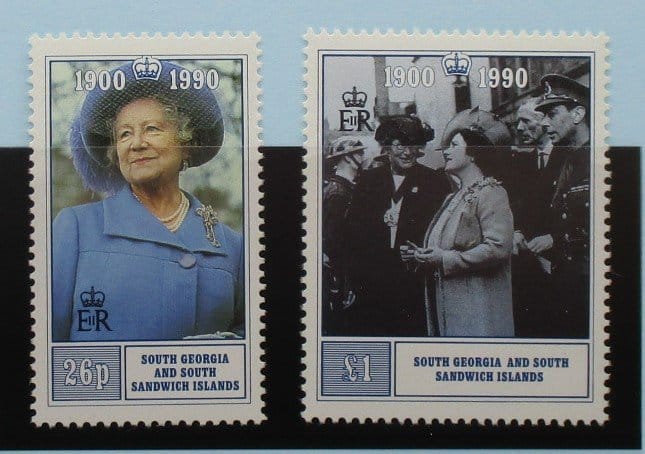 South Georgia and South Sandwich Islands Stamps, 1990, SG195-196, Mint image 0