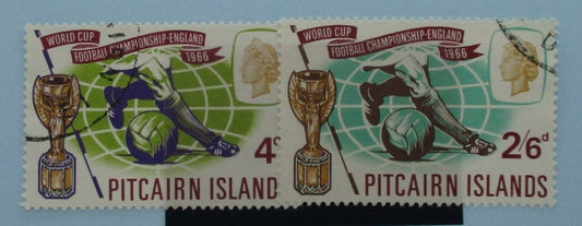 Pitcairn Islands Stamps, 1966, SG57-58, Used image 0