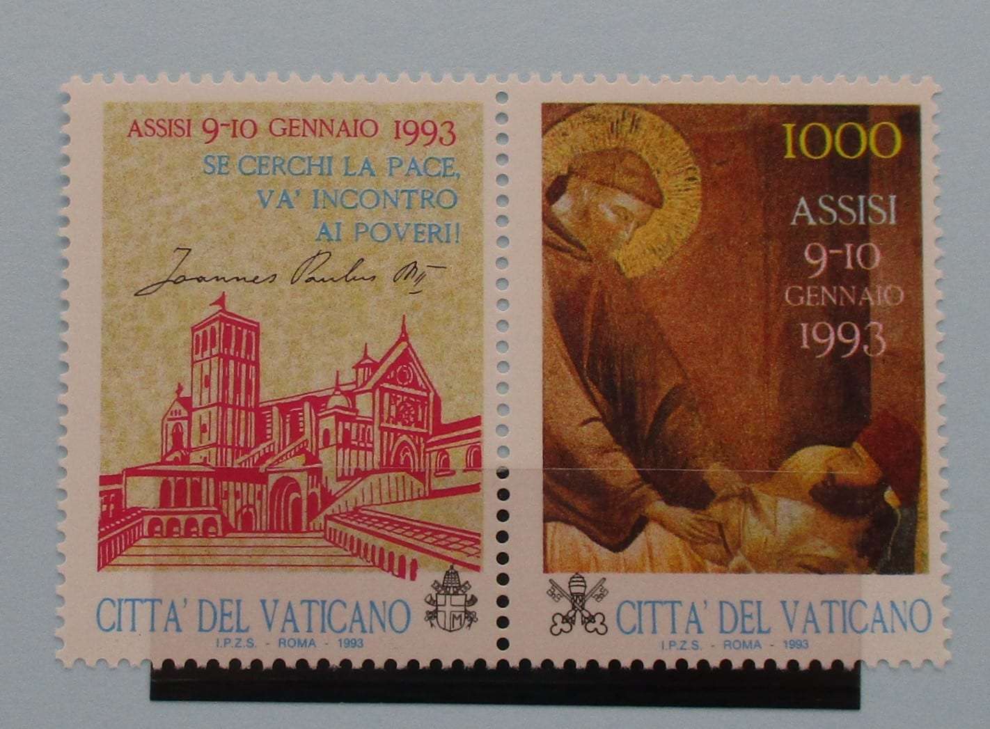 Vatican City Stamps, 1993, SG1027, Mint image 0