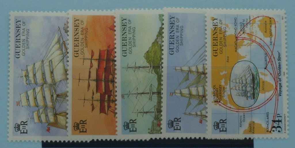 Guernsey Stamps, 1988, SG415-419, Mint image 0