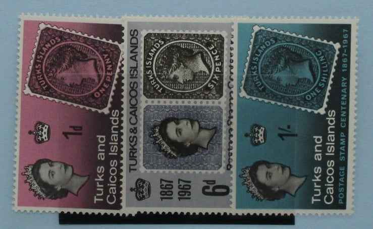 Turks and Caicos Islands Stamps, 1967, SG288-290, Mint image 0