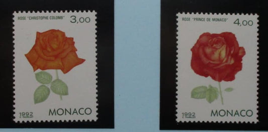 Monaco Stamps, 1992, SG2092-2093, Mint image 0