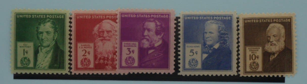 USA stamps, 1940, SG886-890, Mint image 0