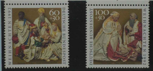 Germany Stamps, 1992, SG2488-2489, Mint image 0