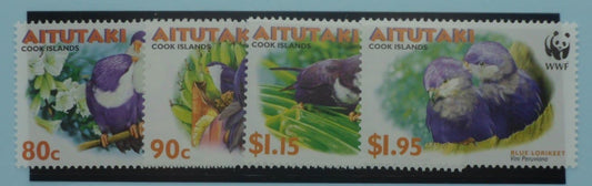 Aitutaki Stamps, 2002, SG717-720, Mint image 0