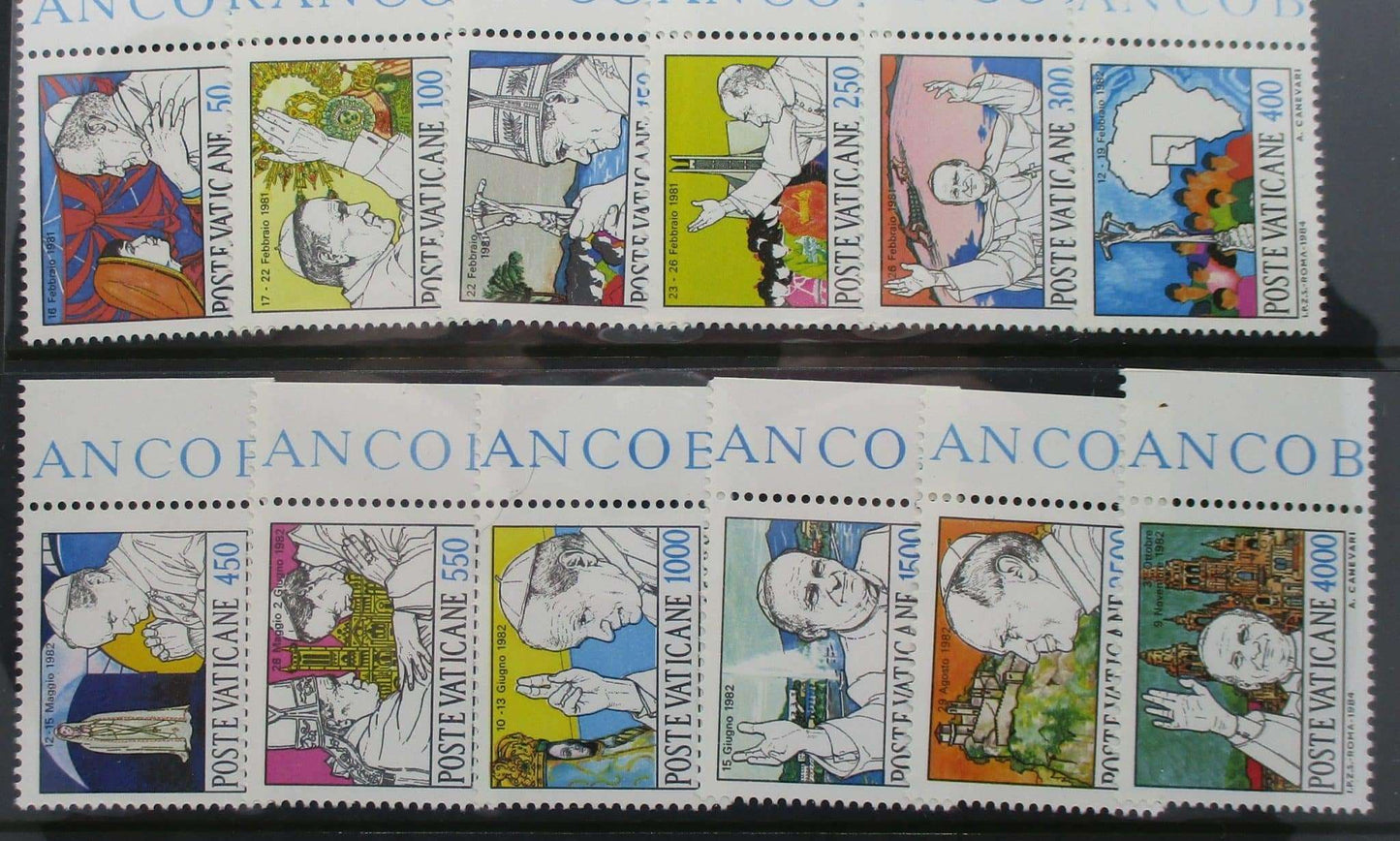 Vatican City Stamps, 1984, SG814-825, Mint image 0