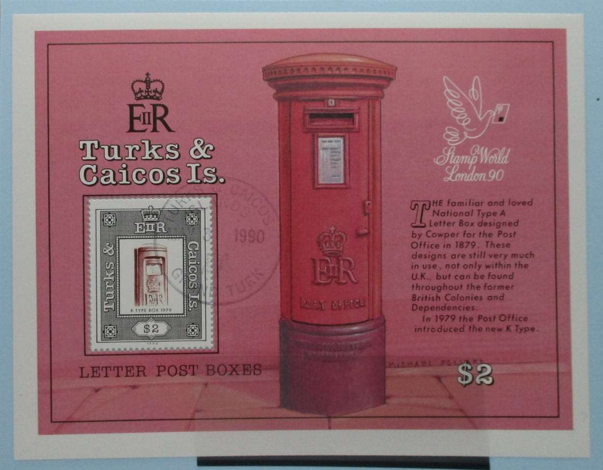 Turks and Caicos Islands Stamps, 1990, MS1044, Used image 0