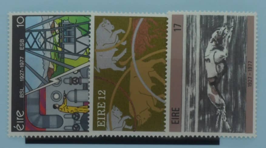 Ireland Stamps, 1977, SG413-415, Mint image 0