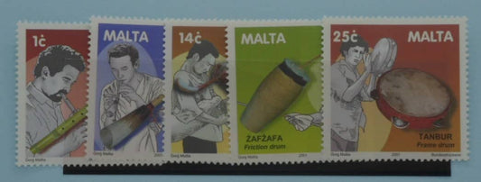 Malta Stamps, 2001, SG1230-1234, Mint image 0