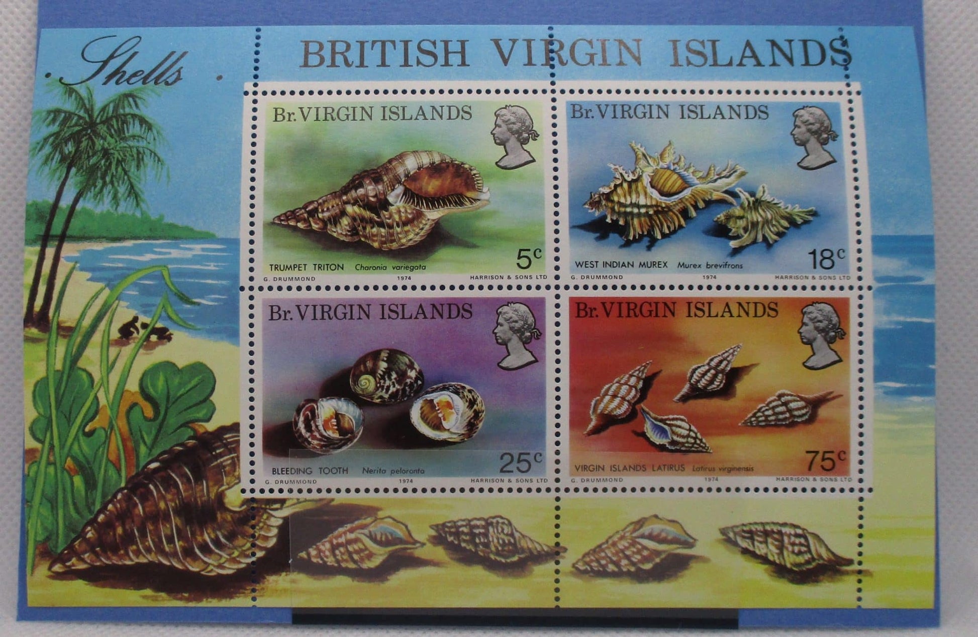 British Virgin Islands Stamps, 1974, MS321, Mint image 0
