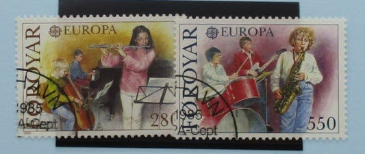 Faroe Islands Stamps, 1985, SG113-114, Used image 0