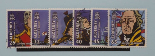 Alderney Stamps, 2005, SGA253-A258, Used image 0