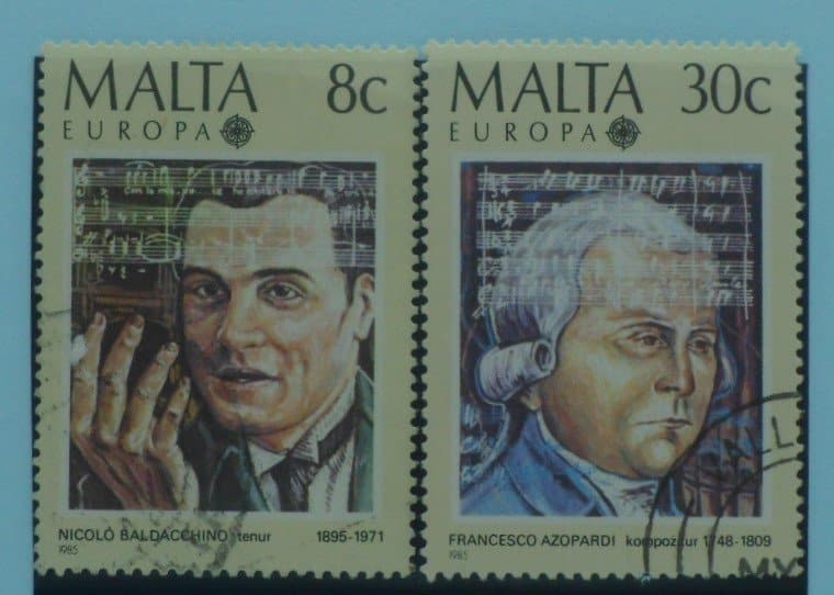 Malta Stamps, 1985, SG759-760, Used image 0