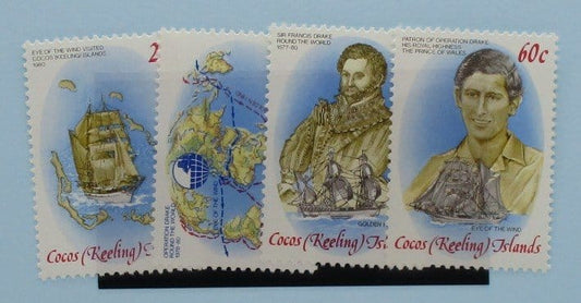 Cocos (Keeling) Islands Stamps, 1980, SG58-61, Mint image 0