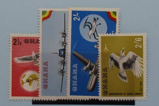 Ghana Stamps, 1958, SG193-196, Mint image 0