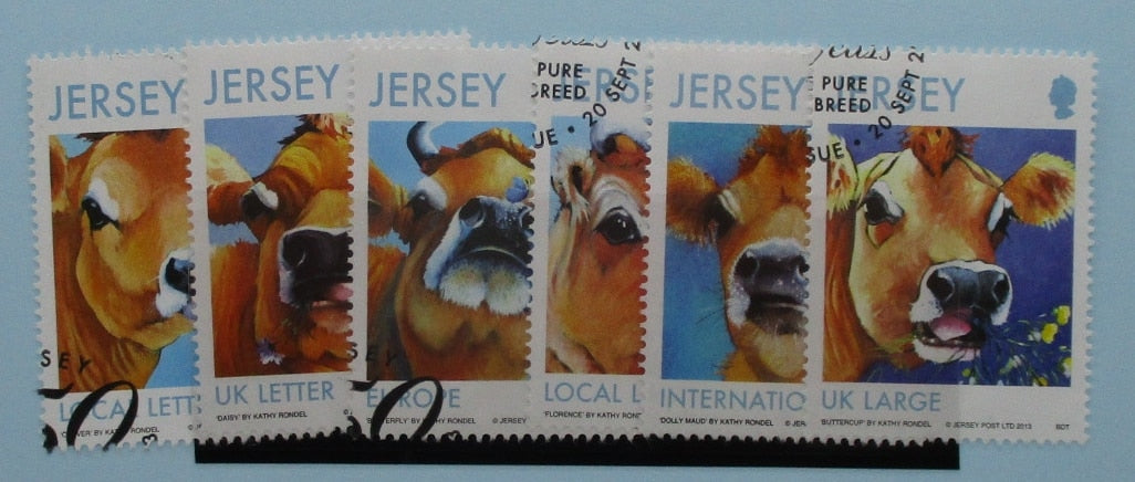 Jersey Stamps, 2013, SG1783-1788, Used image 0