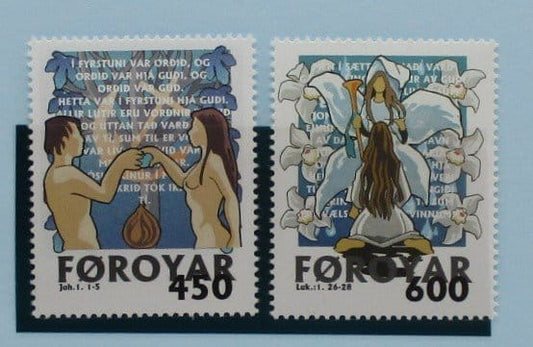 Faroe Islands Stamps, 1999, SG381-382, Mint image 0