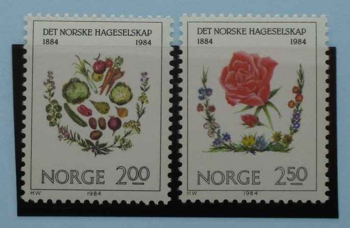 Norway Stamps, 1984, SG936-937, Mint image 0