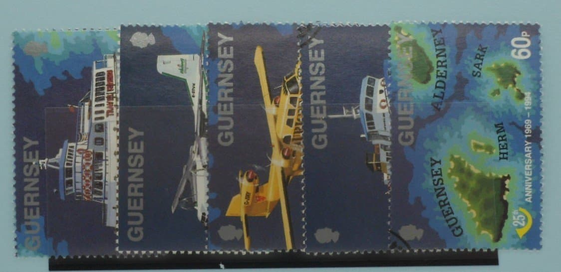 Guernsey Stamps, 1994, SG645-649, Used image 0