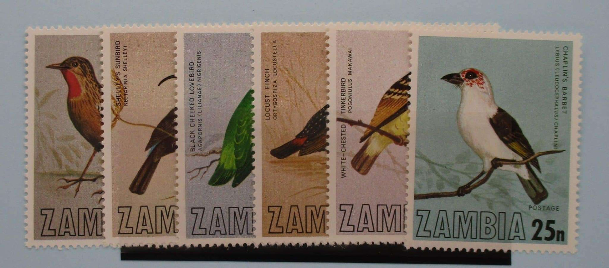 Zambia Stamps, 1977, SG262-267, Mint image 0