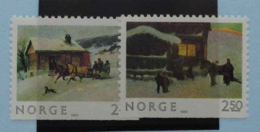 Norway Stamps, 1983, SG924-925, Mint image 0