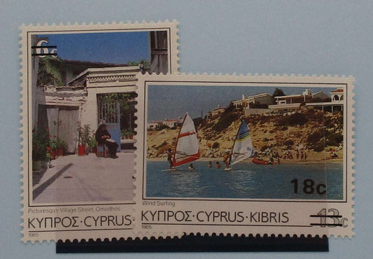 Cyprus Stamps, 1986, SG684-685, Mint image 0