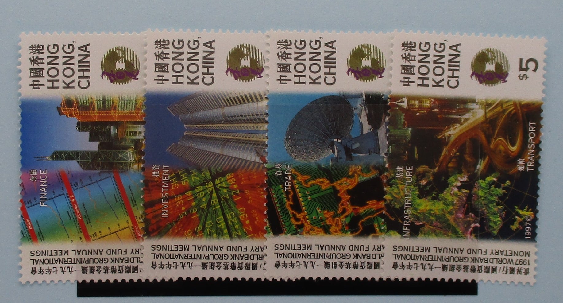 Hong Kong Stamps, 1997, SG907-910, Mint image 0