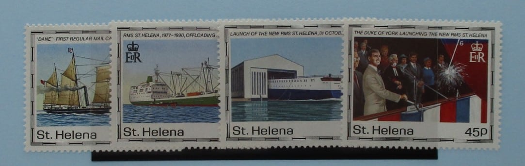 St Helena Stamps, 1990, SG572-575, Mint image 0