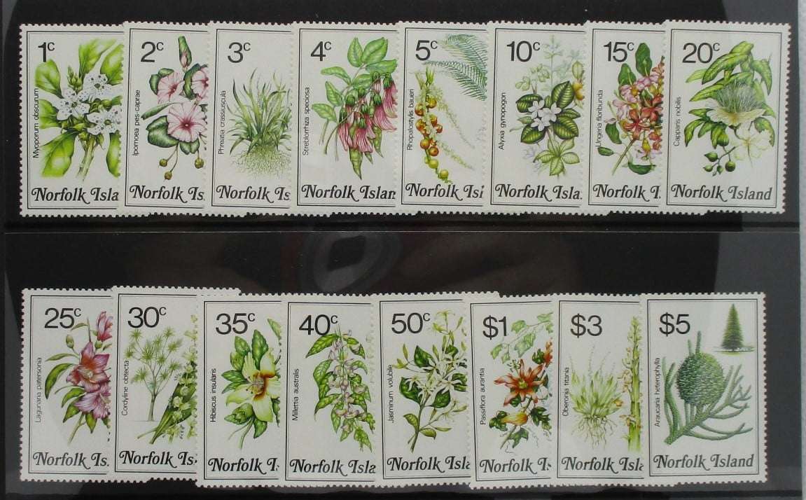Norfolk Islands Stamps, 1984, SG318-333, Mint image 0