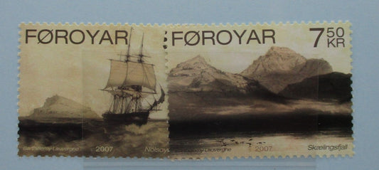 Faroe Islands Stamps, 2007, SG537-538, Mint image 0