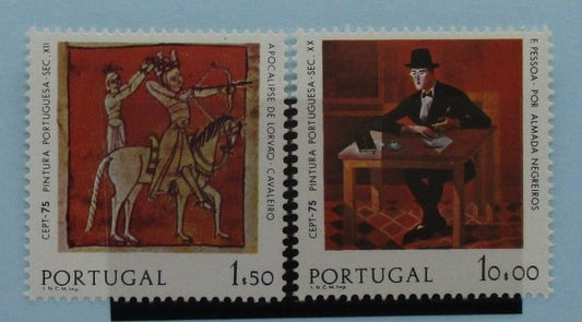 Portugal Stamps, 1975, SG1570-1571, Mint image 0
