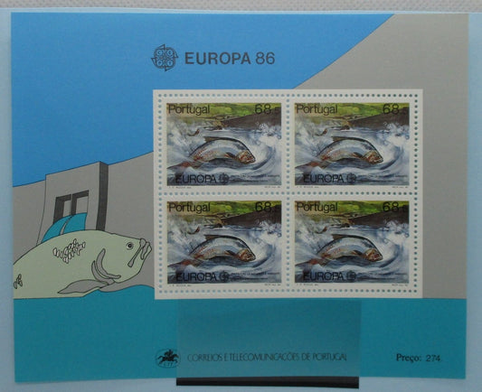 Portugal Stamps, 1986, MS2045, Mint image 0