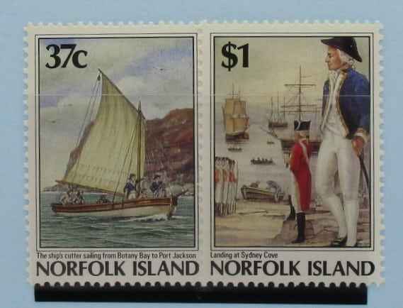 Norfolk Islands Stamps, 1988, SG436-437, Mint image 0