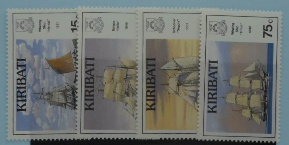 Kiribati Stamps, 1990, SG343-346, Mint image 0