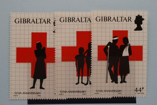 Gibraltar Stamps, 1989, SG613-615, Mint image 0