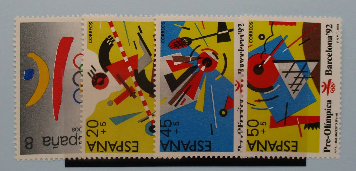 Spain Stamps, 1988, SG2977-2980, Mint image 0