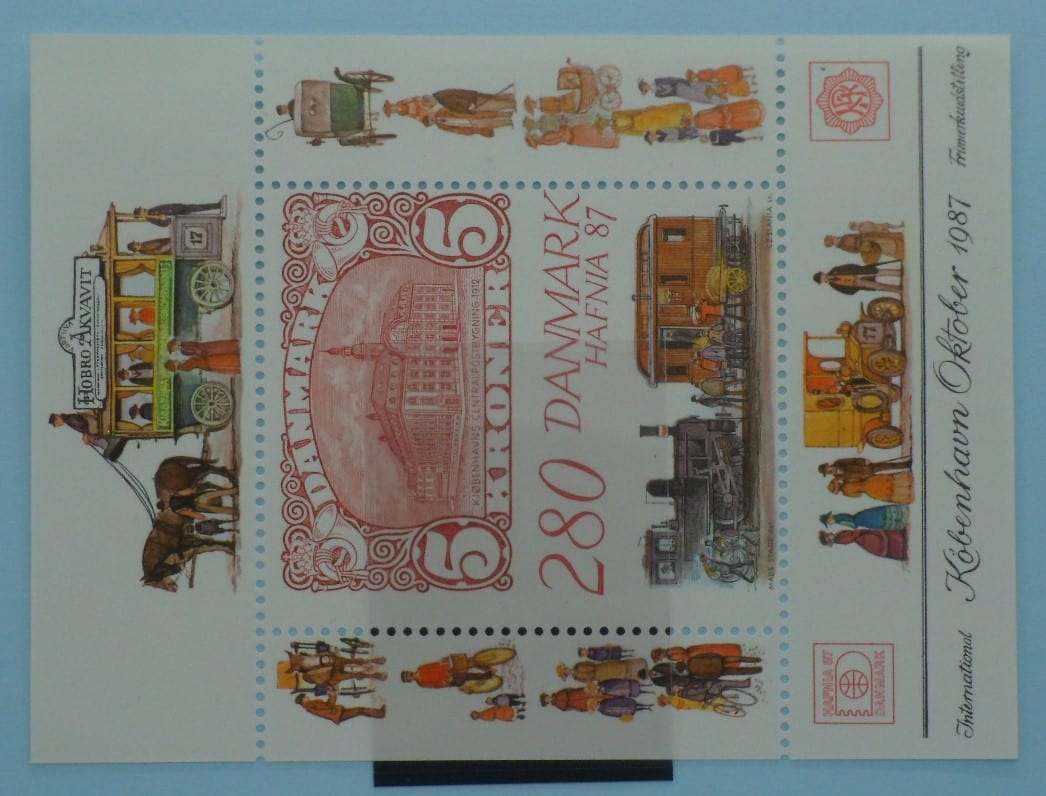 Denmark Stamps, 1987, MS852, Mint image 0