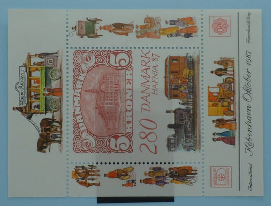 Denmark Stamps, 1987, MS852, Mint image 0