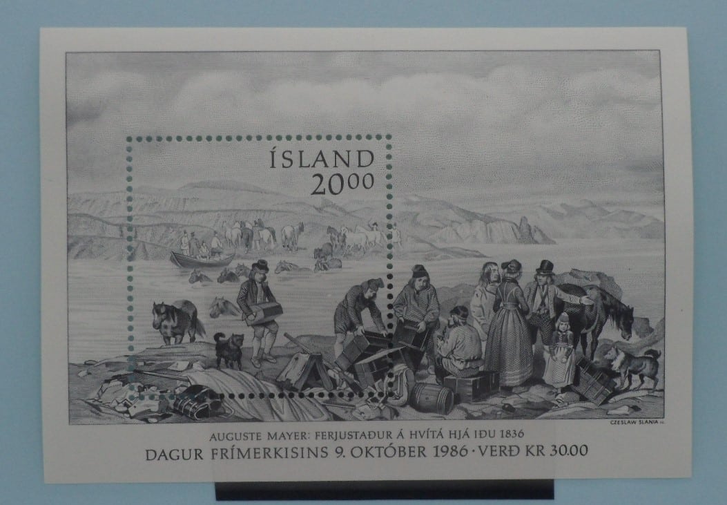 Iceland Stamps, 1986, MS689, Mint image 0