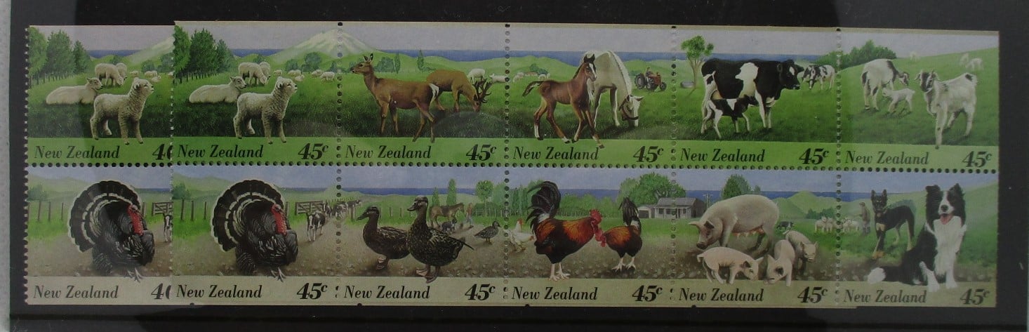New Zealand Stamps, 1995, SG1894a, SG1904a, Mint image 0