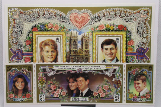 Belize Stamps, 1986, SG941-943, MS944, Mint image 0