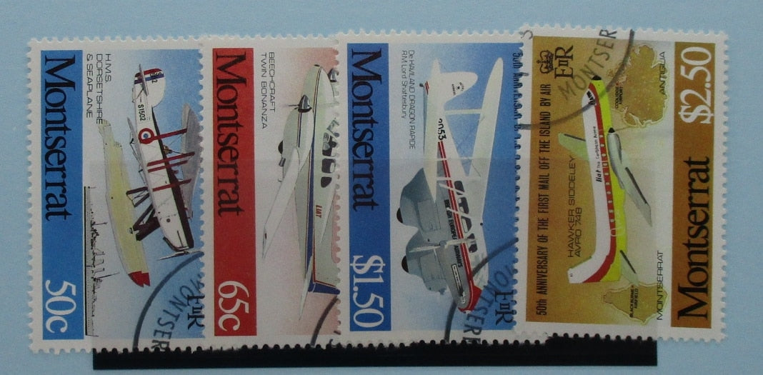 Montserrat Stamps, 1981, SG519-522, Used image 0