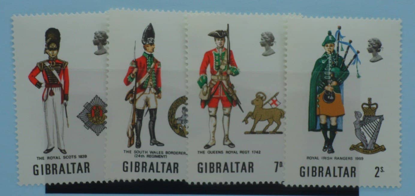 Gibraltar Stamps, 1970, SG248-251, Mint image 0