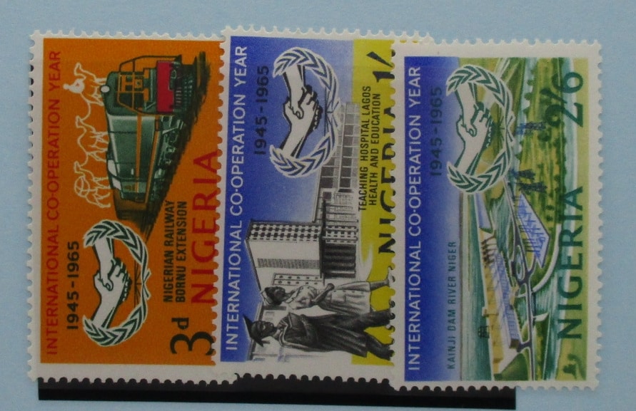 Nigeria Stamps, 1965, SG166-168, Mint image 0