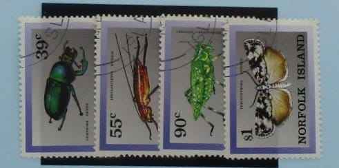 Norfolk Islands Stamps, 1989, SG456-459, Used image 0