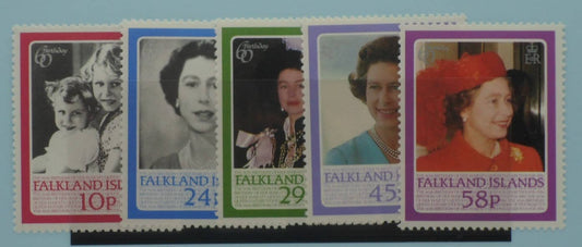 Falkland Islands Stamps, 1986, SG522-526, Mint image 0