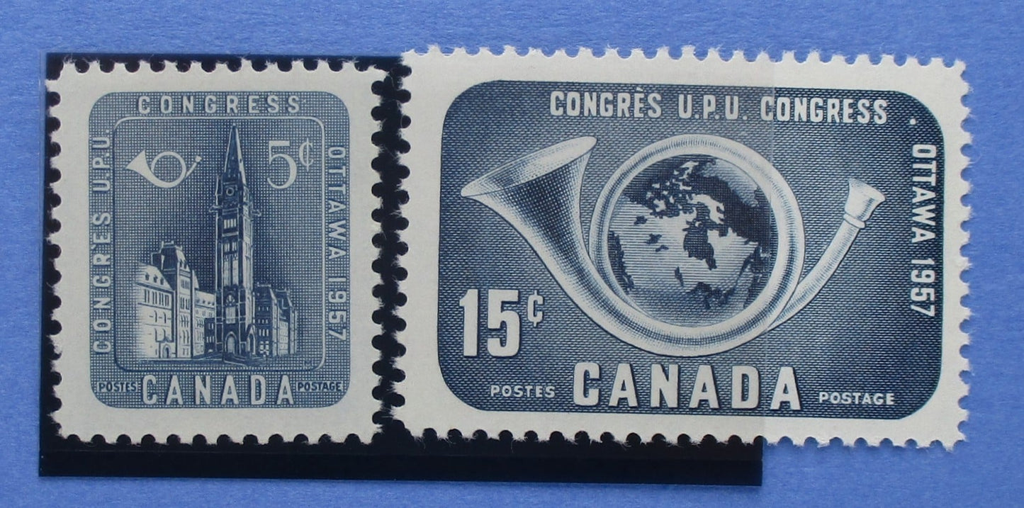 Canada Stamps, 1957, SG497-498, Mint image 0